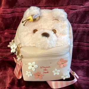 Disney Shanghai Cherry Blossom Pooh Mini Backpack